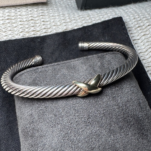 David Yurman Crossover Cable Bracelet 5mm Small - Picture 8 of 13